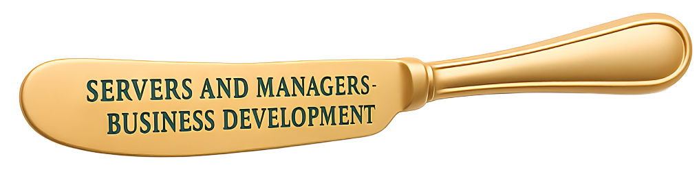 Servers and Managers Business Development Title